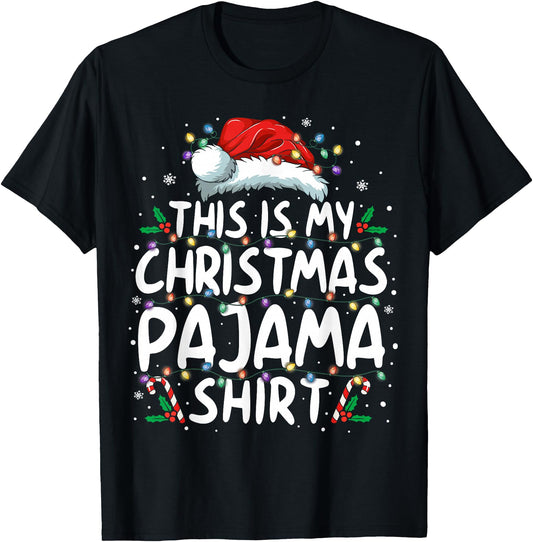 This Is My Pajama Pjs T-Shirt - Streetwear Style for Adults