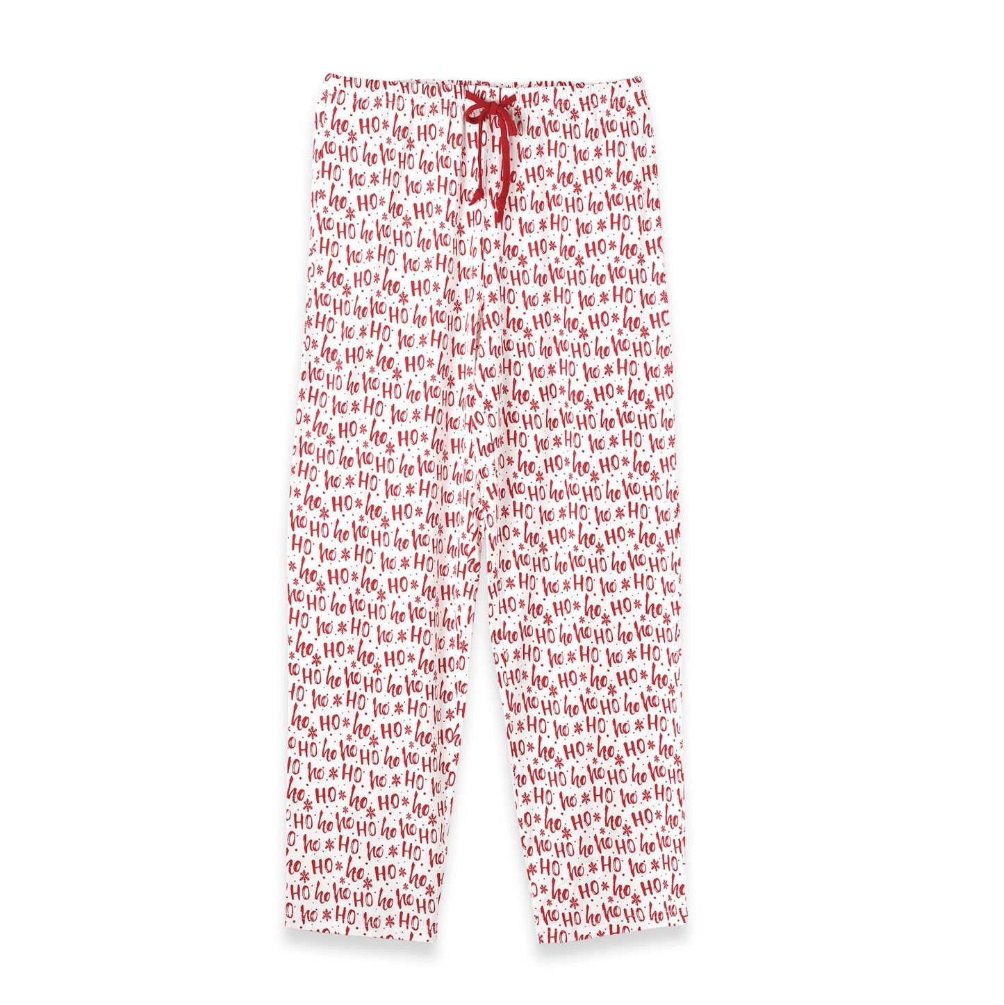 Christmas Ho-Ho-Ho Adult Bamboo Pajama Pants-Family Matching